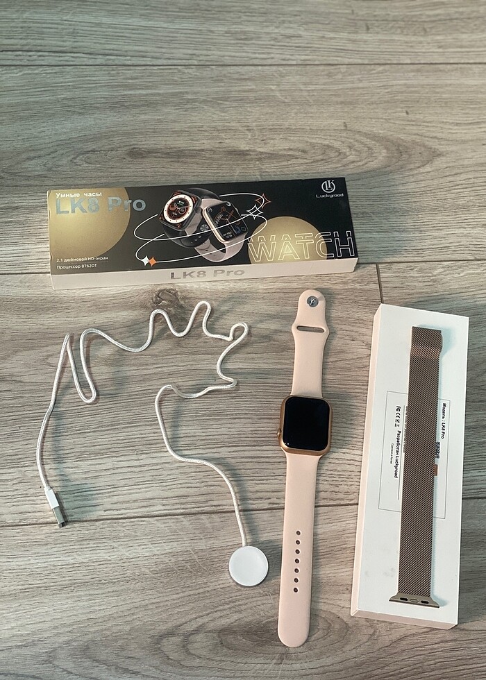 Lk8 pro akıllı saat - Görsel 2