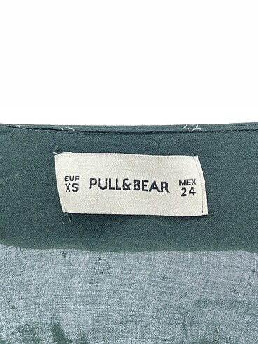 xs Beden yeşil Renk Pull and Bear Gömlek %70 İndirimli.