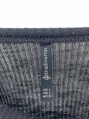 s Beden siyah Renk Stradivarius Bluz %70 İndirimli.