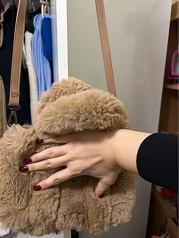 Beden Stradivarius çanta peluş