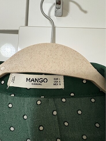 l Beden yeşil Renk Mango yeşil dizde elbise