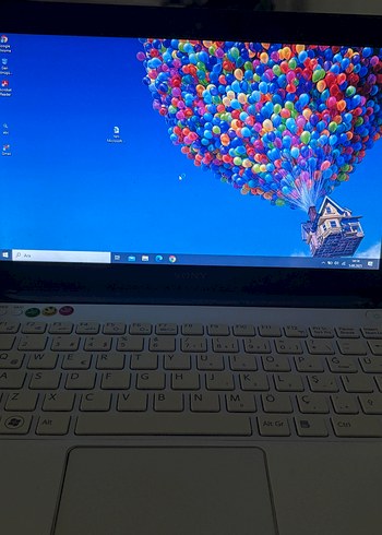 Beden Renk Beyaz Sony Vaio Dizüstü Bilgisayar mini HARDDISKSIZ SATILCAK