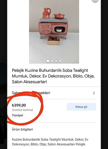 Buhurdanlık soba süs 