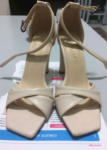 Diğer Bej Diger Kadın Stiletto Topuklu Ayakkabı