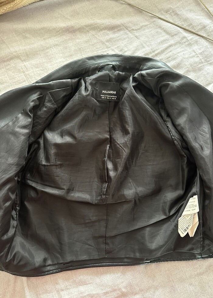 PULL&BEAR DERİ CEKET - Görsel 4