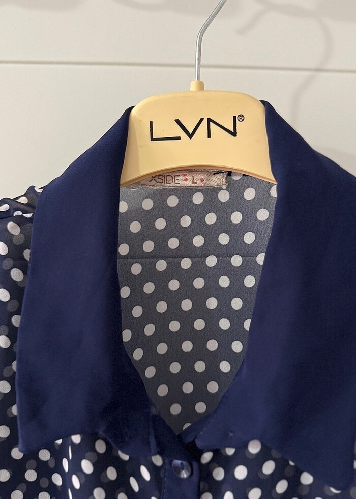 KADIN KISA KOL GÖMLEK - Görsel 3