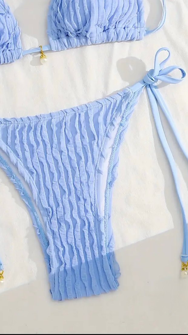 Mavi  Bikini Takımı - Görsel 3