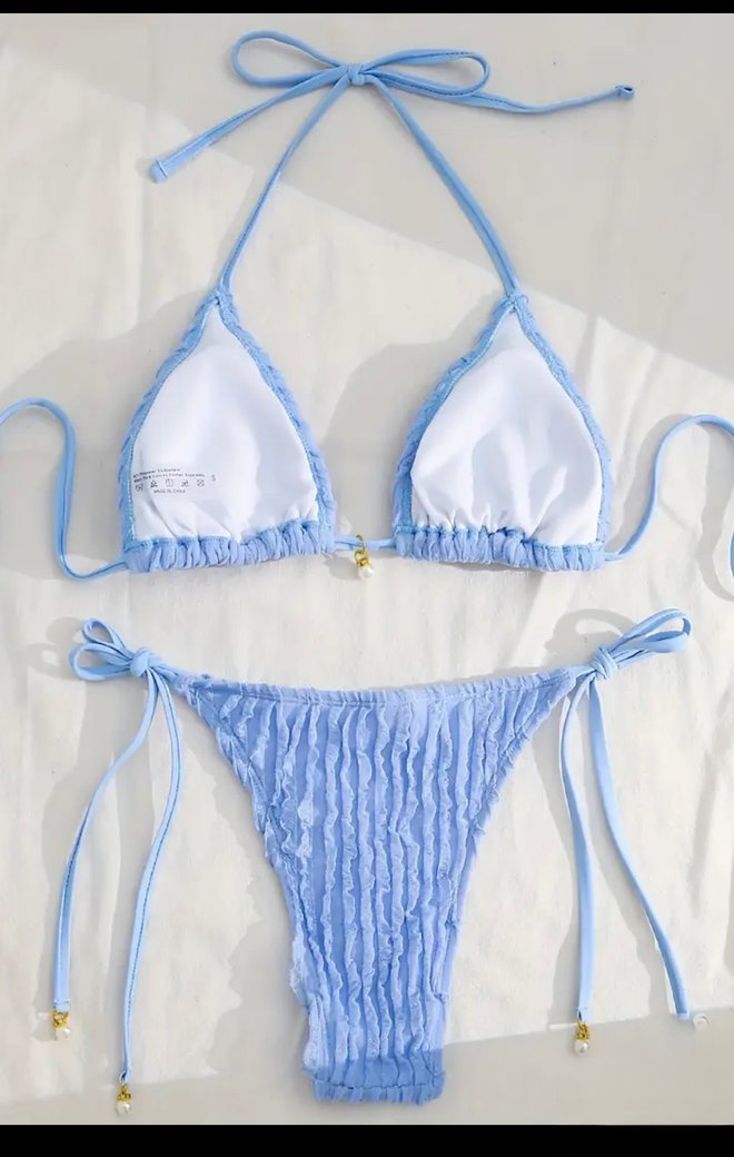 Mavi  Bikini Takımı - Görsel 2