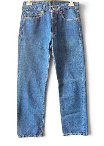 Levis Koyu Mavi Rahat Kesim Denim Jean