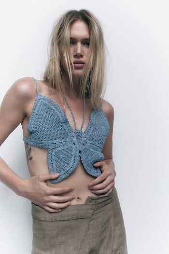 Kelebek Model Krose Top