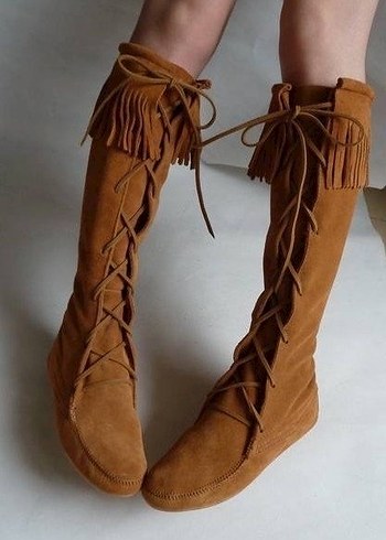 Minnetonka Suet Çizme - Görsel 4