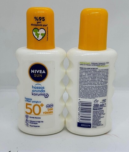 Nivea Nive güneş kıremi