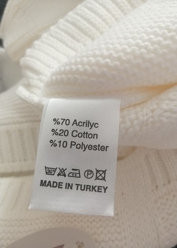 Kapişonlu Bebek hırkası - Görsel 5