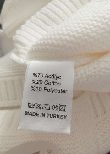 Kapişonlu Bebek hırkası - Görsel 6