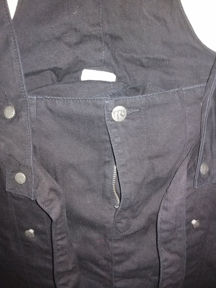 Siyah Askılı Kemerli mini elbise - Görsel 4