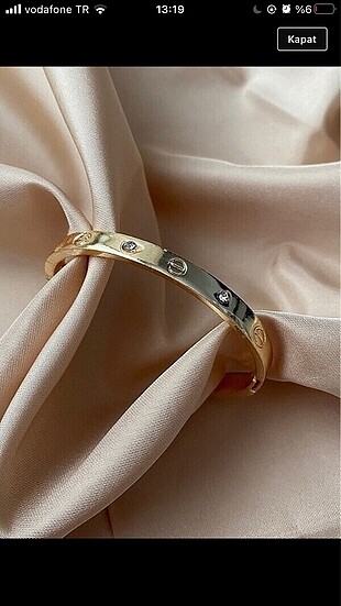gold bileklik