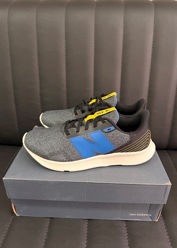 New Balance Gri Mavi Erkek Spor Ayakkabı - Görsel 3