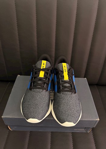 New Balance Gri Mavi Erkek Spor Ayakkabı - Görsel 2