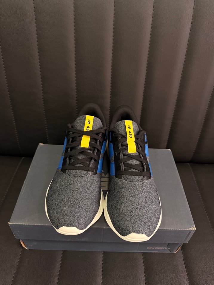 New Balance Gri Mavi Erkek Spor Ayakkabı - Görsel 2