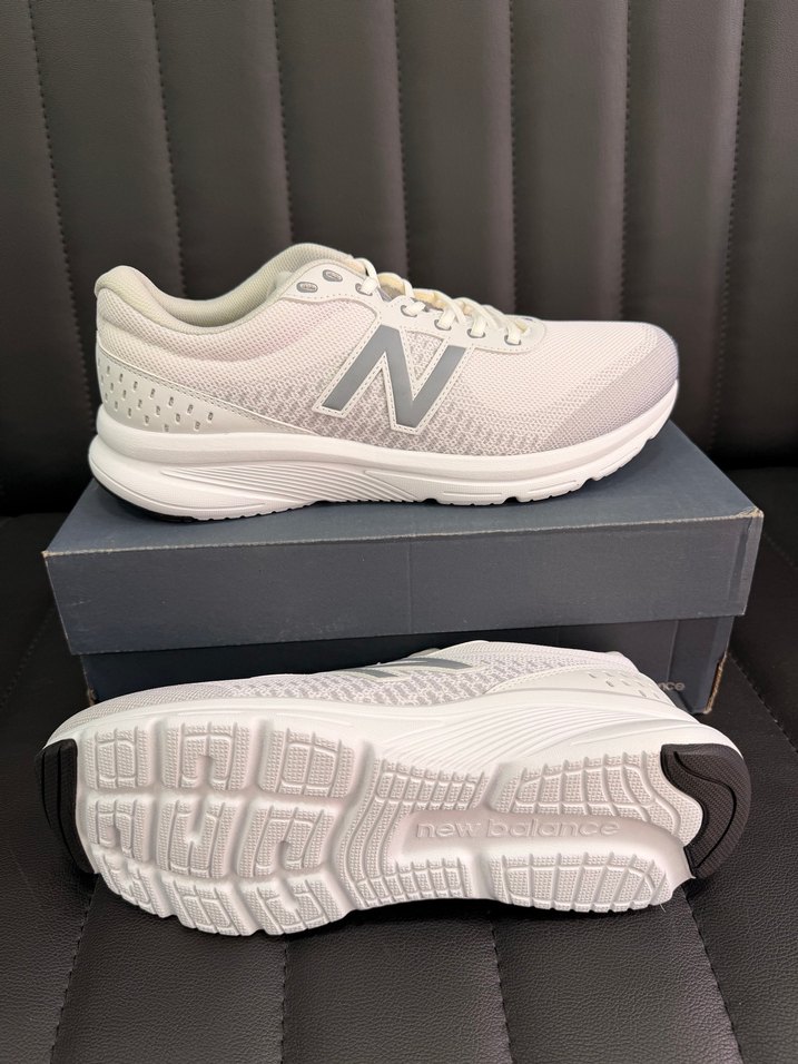 New Balance Beyaz Gri ERKEK Spor Ayakkabı - Görsel 3