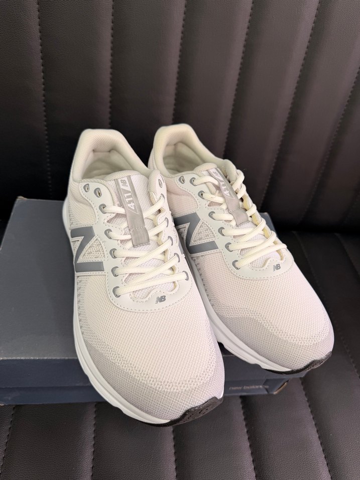 New Balance Beyaz Gri ERKEK Spor Ayakkabı - Görsel 2