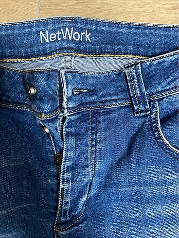 xl Beden lacivert Renk Network jean pantolon