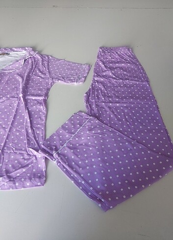 xl Beden mor Renk Pijama takimi