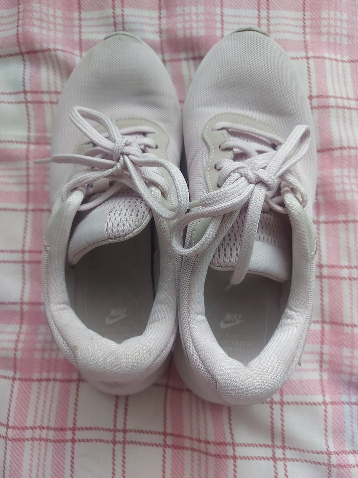 Beyaz Bağcıklı Kadın Spor Ayakkabı - Görsel 3