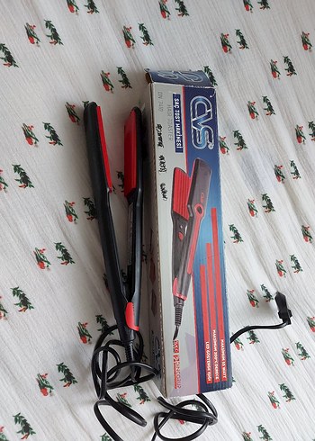 Kırmızı Saç Düzleştirici 55W 200°C - Görsel 2