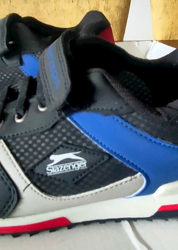 Koyu Mavi Erkek Çocuk Spor Ayakkabı Velcro