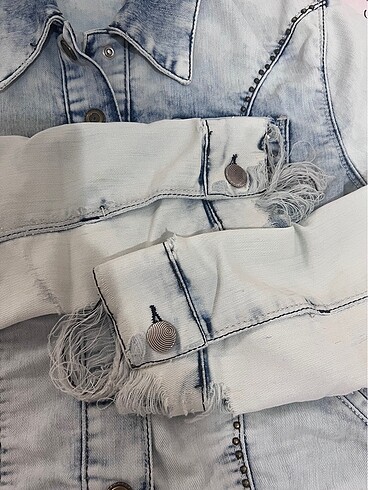 DSquared2 Kısa boyu kolu uzun kot ceket
