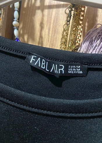 Kadın Siyah Uzun Kollu Crop Top - Görsel 2