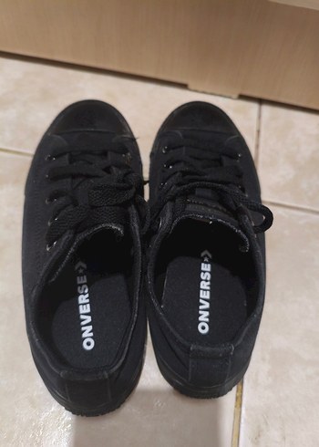 Siyah Minimalist Spor Ayakkabı - Görsel 2