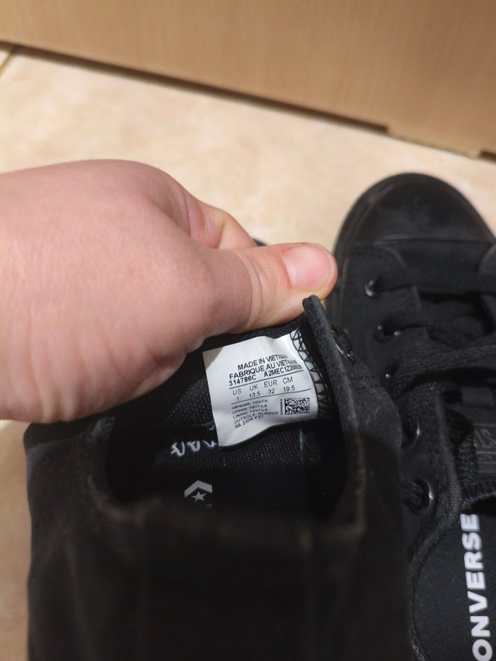 Siyah Minimalist Spor Ayakkabı - Görsel 3