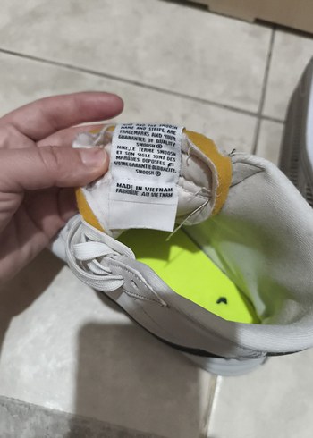 Nike Beyaz Bağcıklı Spor Ayakkabı - Görsel 3