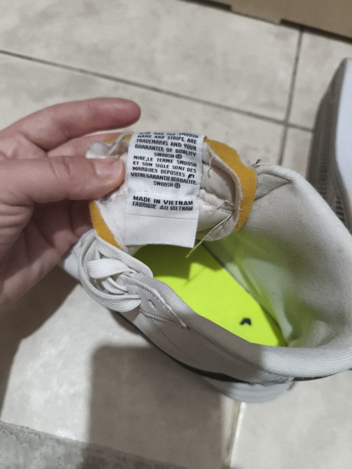 Nike Beyaz Bağcıklı Spor Ayakkabı - Görsel 3