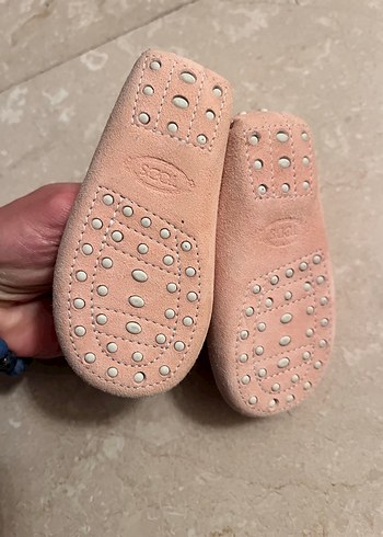 Pembe Süet Kız Çocuk Loafer - Görsel 3