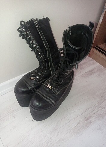 Killstar gotik platform topuk bot