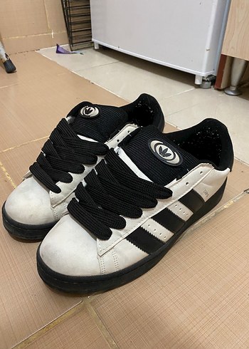 Kadın Erkek Siyah Beyaz Spor Ayakkabı