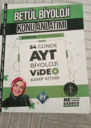 Betül Biyoloji 54 Günde AYT Kamp Kitabı