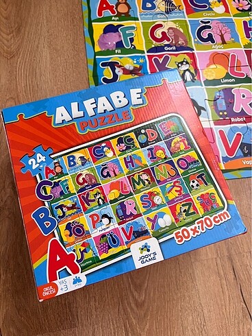 Alfabe puzzle - Görsel 2