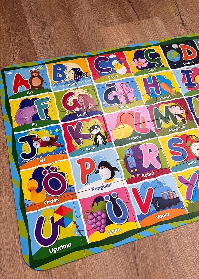 Alfabe puzzle - Görsel 4
