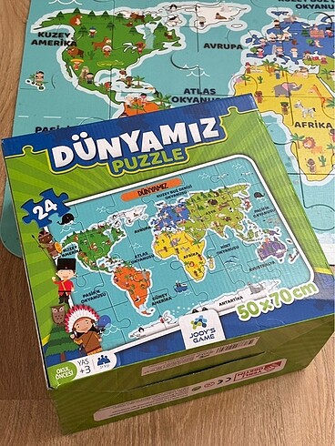 Dünyamız puzzle - Görsel 5