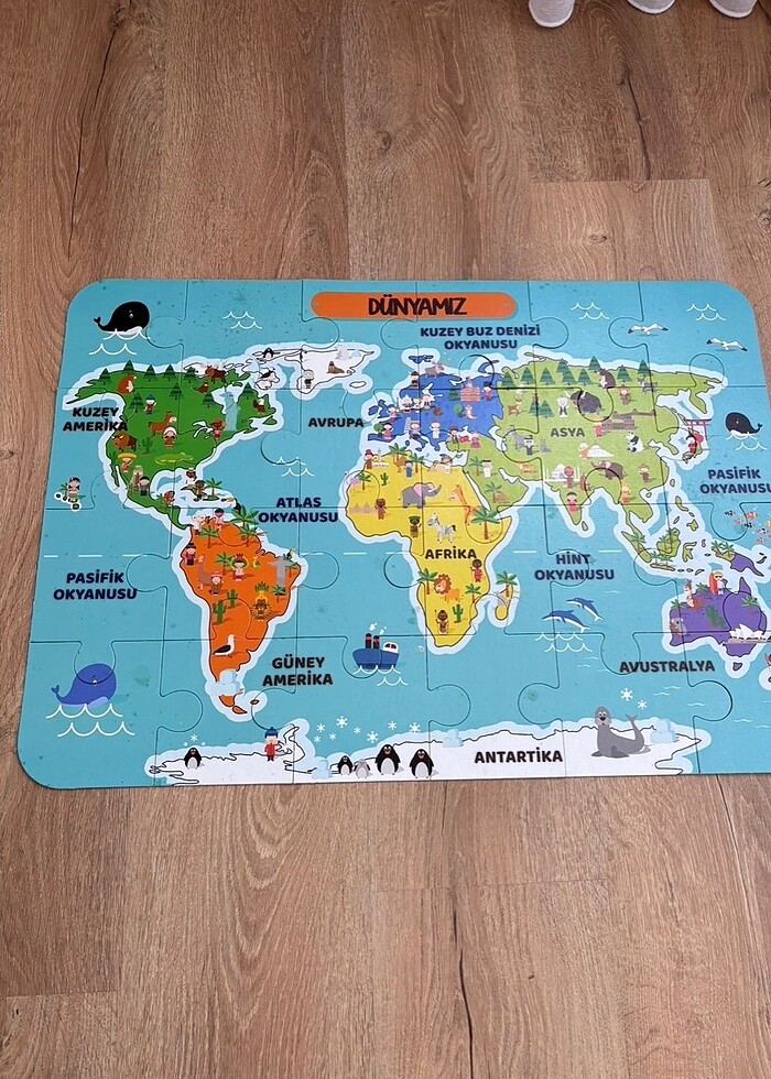 Dünyamız puzzle - Görsel 4