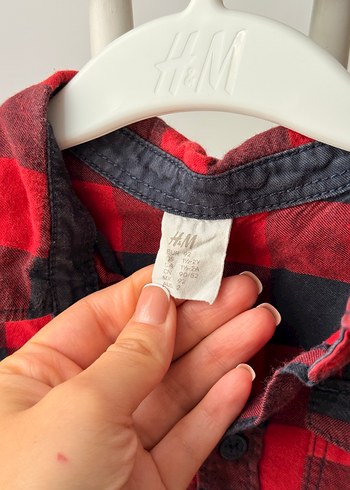 18-24 Ay Beden kırmızı Renk H&M marka