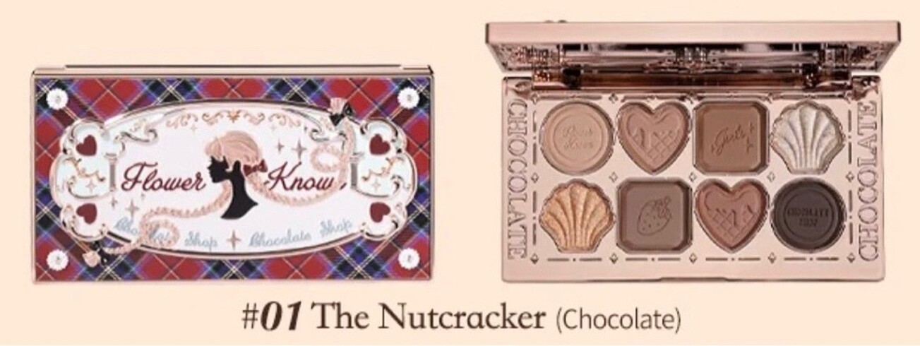 Diğer Flower knows chocolate shop palet