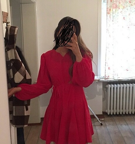 m Beden Tasarım Fusya Elbise
