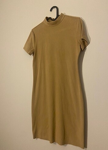Koton Süet Camel elbise