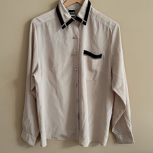 Oversize vintage görünümlü gömlek