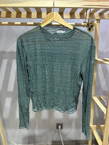 Stradivarius transparan bluz